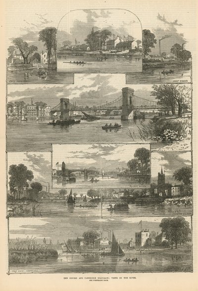 Oxford och Cambridge båttävling av English School