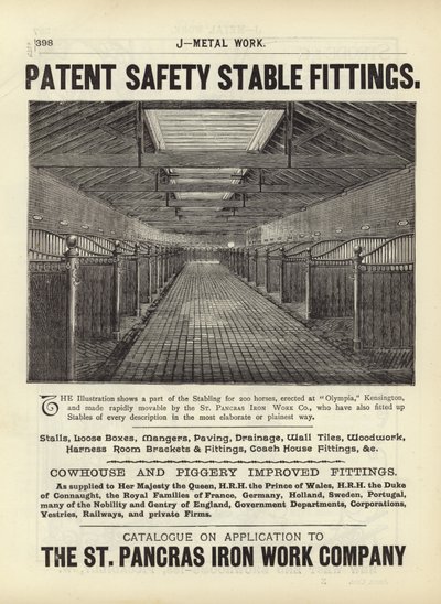 Sida från The Architects, Surveyors and Engineers Compendium 1892 av English School