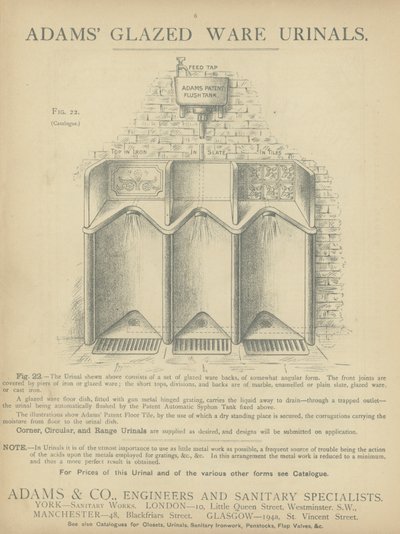 Sida från The Architects, Surveyors and Engineers Compendium 1892 av English School