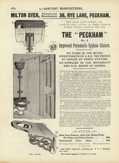 Sida från The Architects, Surveyors and Engineers Compendium 1892 av English School