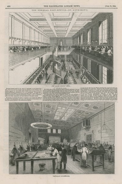 Sida från Illustrated London News av English School