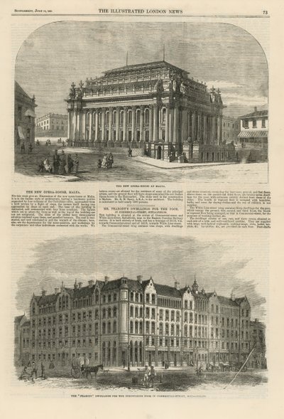 Sida från Illustrated London News av English School