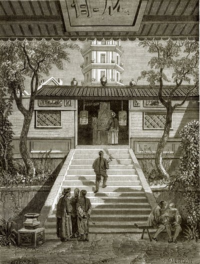 Pagoda i Whampoa av English School