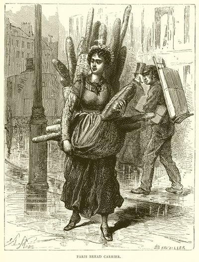 Paris brödbärare av English School