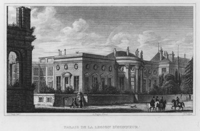 Paris, Palace of the Legion of Honor (gravyr) av English School