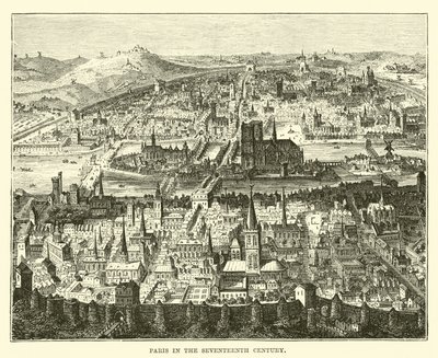Paris under sjuttonde århundradet av English School
