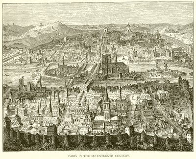 Paris på 1600-talet av English School