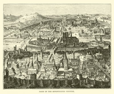 Paris på 1600-talet av English School