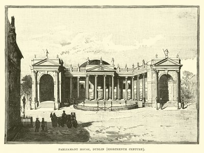 Parliament House, Dublin, 1700-talet av English School