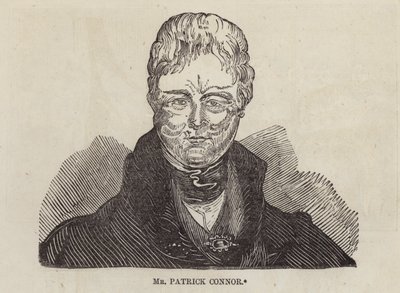 Patrick Connor, gatuförsäljare av bestick, London (gravyr) av English School