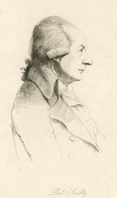 Paul Sandby, kartmakare och målare av English School