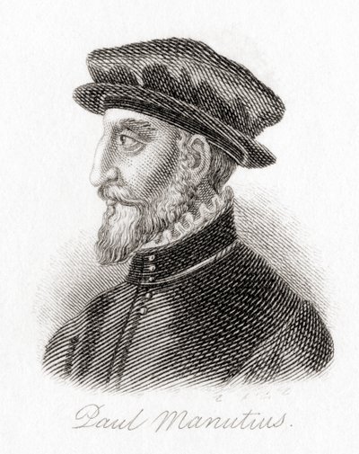 Paul Manutius av English School