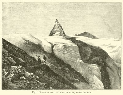 Toppen av Matterhorn, Schweiz av English School