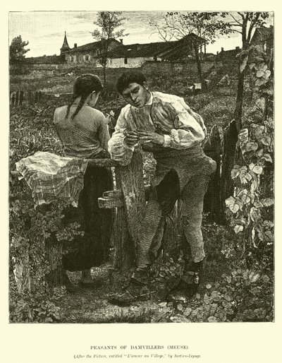 Bönder i Damvillers, Meuse av English School