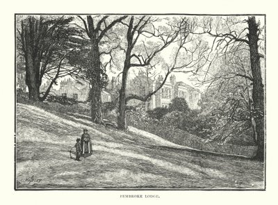 Pembroke Lodge (gravyr) av English School