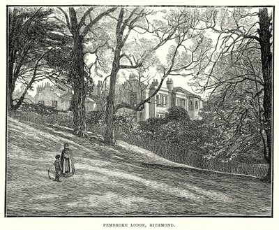 Pembroke Lodge, Richmond (gravyr) av English School