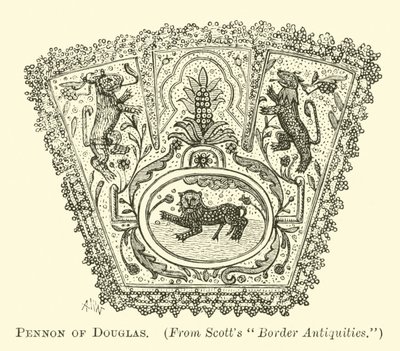 Pennon av Douglas av English School