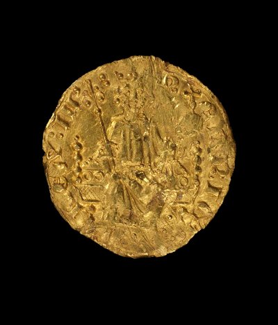 Penny of King Henry III, 1257-58 (guld) (se även 429894) av English School