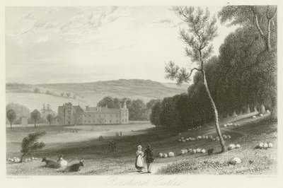 Penshurst slott av English School