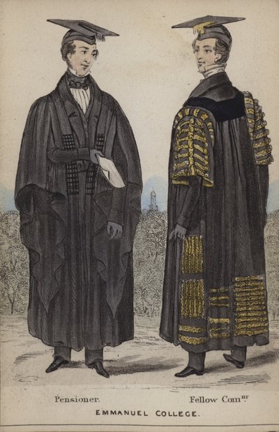 Pensionär, Fellow Commoner, Emmanuel College av English School