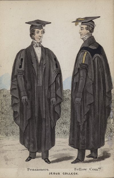 Pensionärer, Fellow Commoner, Jesus College av English School