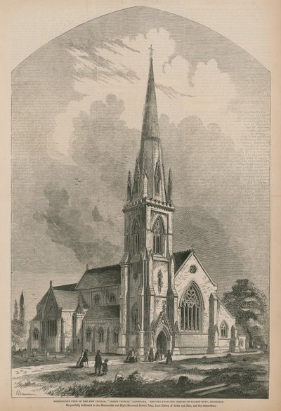 Perspektiv syn på Christ Church av English School