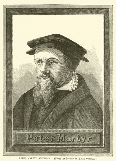 Peter Martyr Vermigli (gravyr) av English School