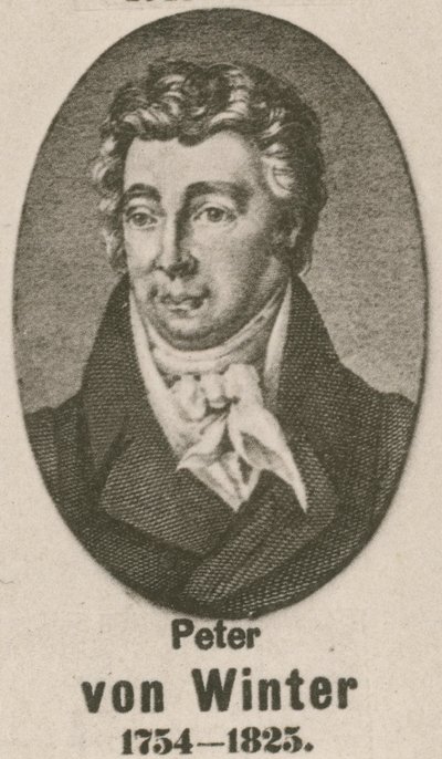 Peter von Winter (gravyr) av English School