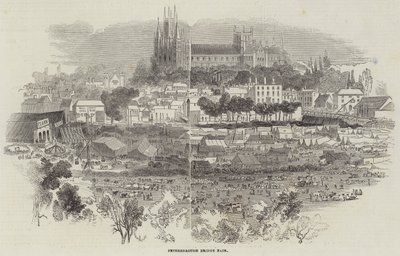 Peterborough Bridge Fair (gravyr) av English School