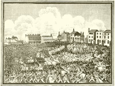 Peterloo massaker av English School