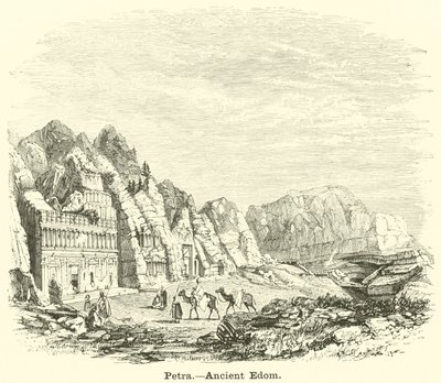 Petra, forntida Edom av English School