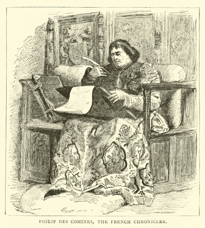 Philip des Comines, den franske krönikören av English School