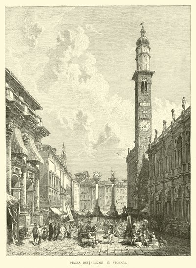 Piazza dei Signori i Vicenza av English School