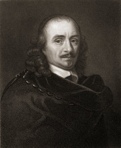 Pierre Corneille (1606-84) från Gallery of Portraits, publicerad 1833 av English School