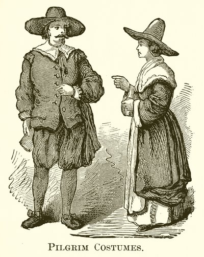 Pilgrimsdräkter av English School