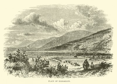 Ebene von Esdraelon von English School