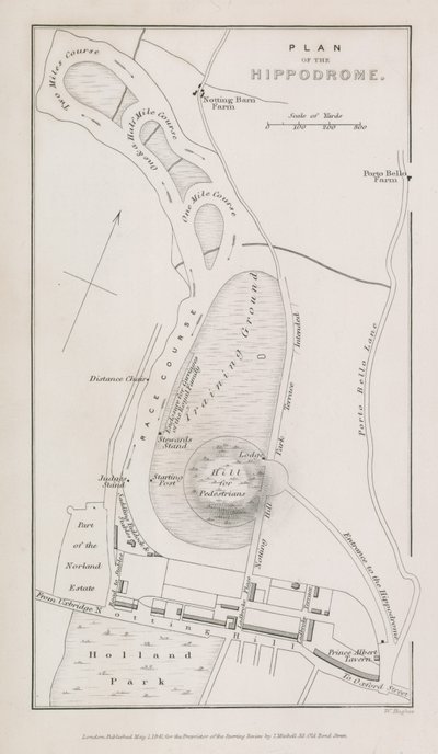 Plan för Hippodromen av English School