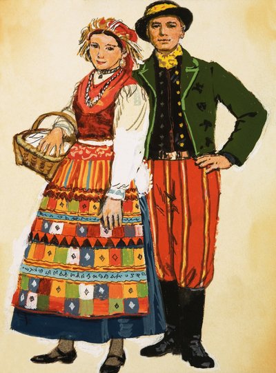 Polsk dräkt av English School