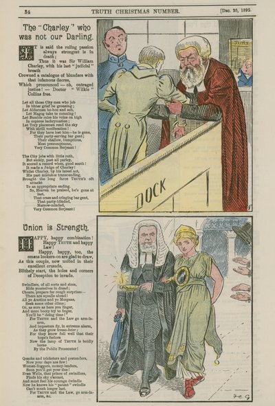 Politiska tecknade serier av English School