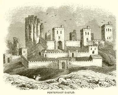 Pontefract slott av English School