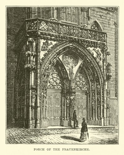 Frauenkirches veranda av English School