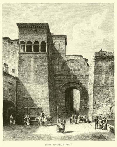 Porta Augusta, Perugia av English School