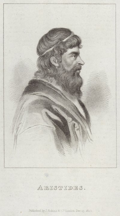 Porträtt av Aristides av English School