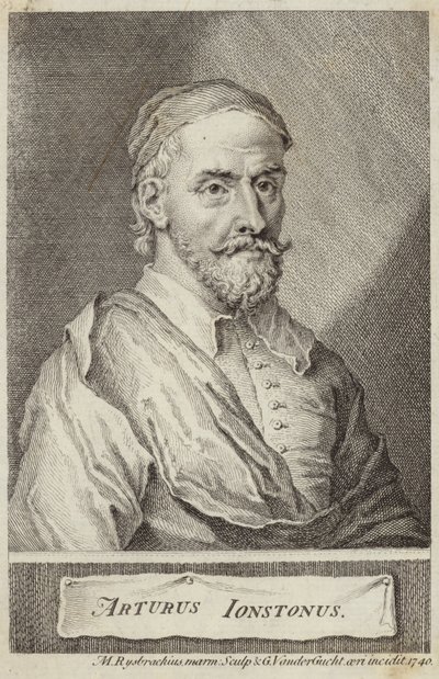 Porträtt av Arthur Johnston av English School