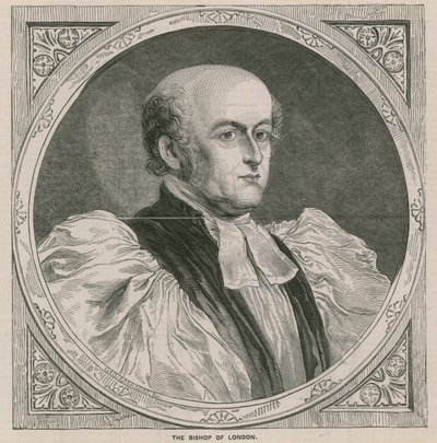 Porträtt av Charles Blomfield av English School
