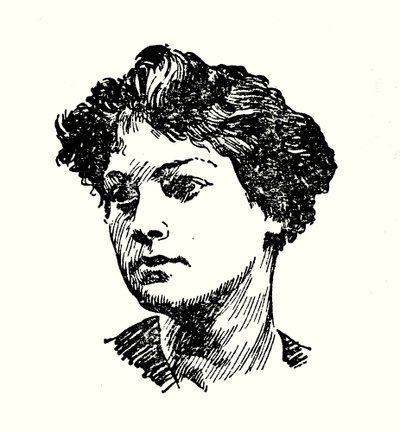Porträtt av Dorothy Parker (litografi) av English School