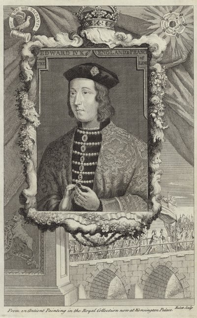 Porträtt av Edward IV av England av English School