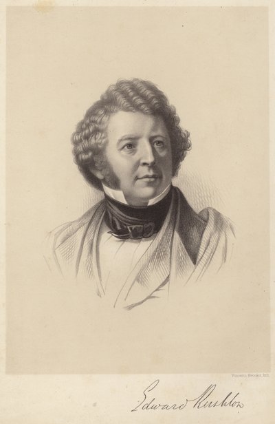 Porträtt av Edward Rushton av English School