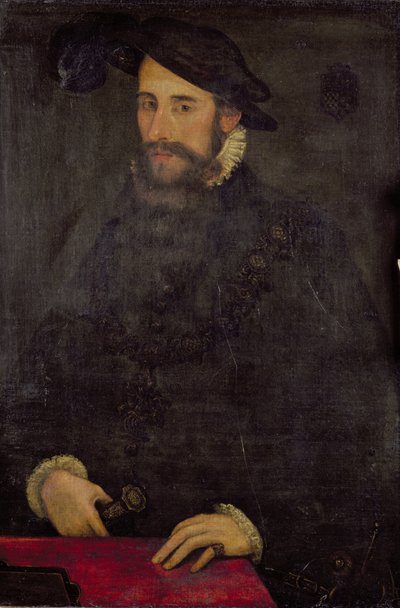 Porträtt av Edward Seymour, hertig av Somerset och Lord Protector (ca 1500-52) av English School