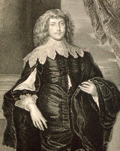 Porträtt av George Digby (1612-77), från "Lodge